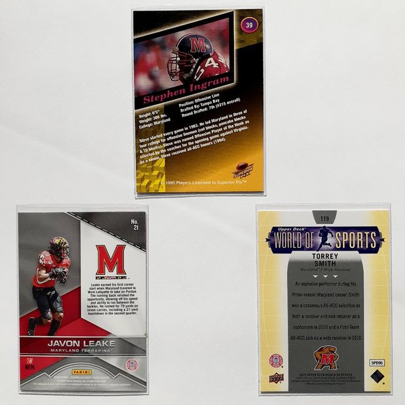 Maryland Terrapins 9 Card Lot [CFBL] [4_4_2] - Picture 4 of 8
